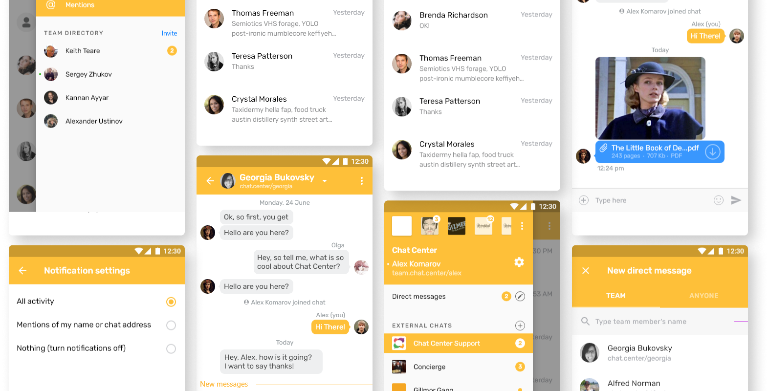 ChatCenter platform performance metrics and success indicators